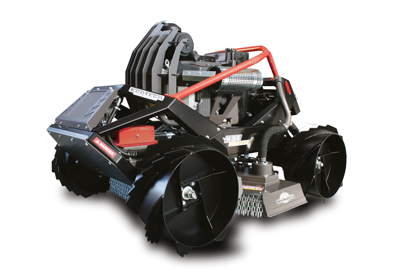 Herkules Predator K34 Ferngesteuerter Böschungsmäher