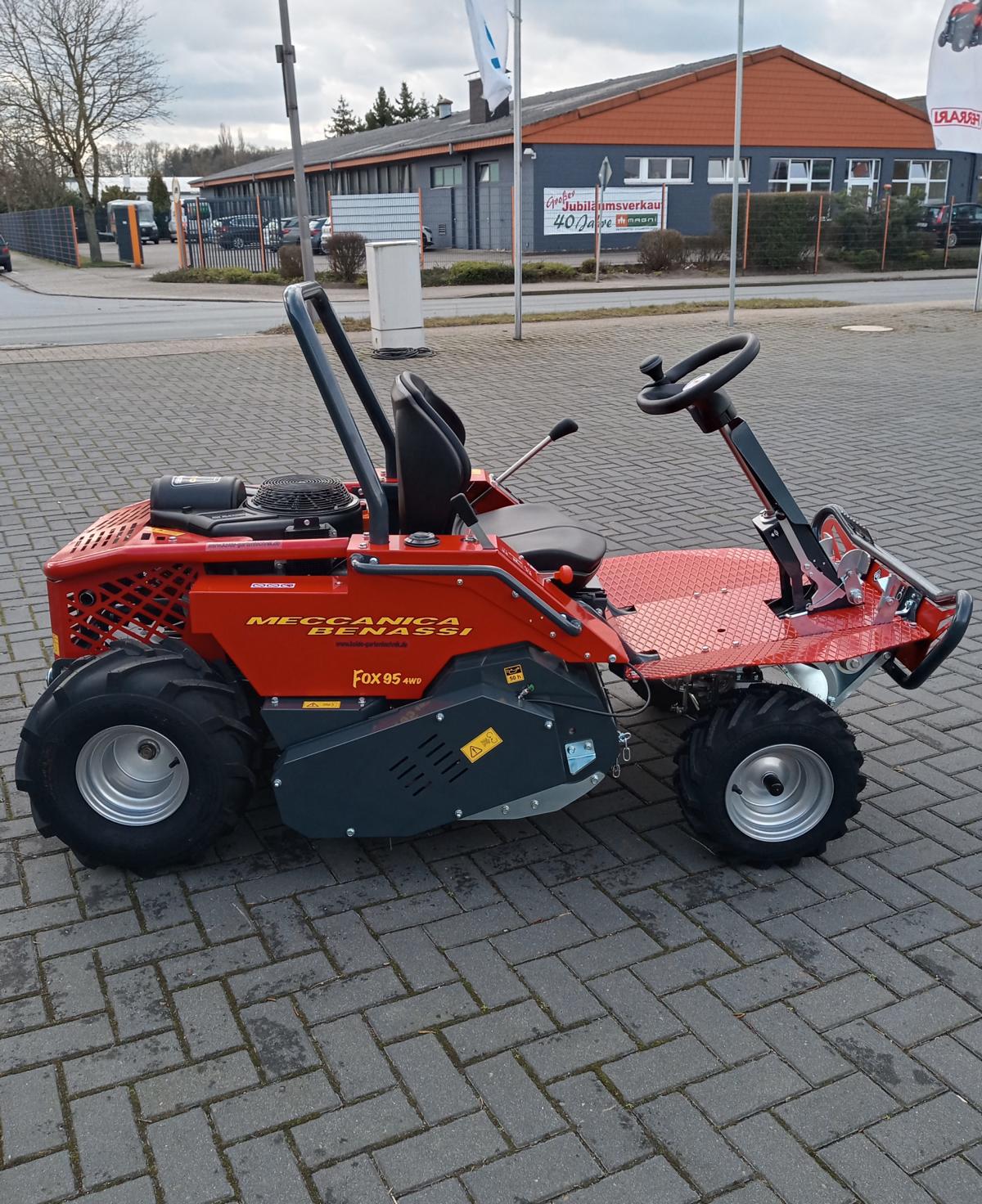 Benassi Schlegelmäher Aufsitzmäher FOX 95 4WD - Allrad